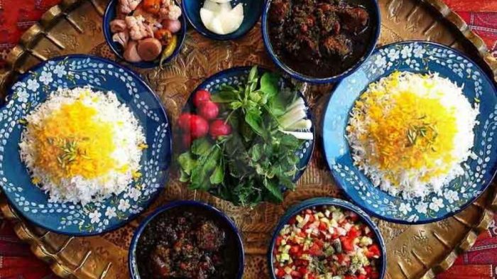 Traditional Iranian food